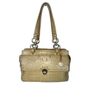 Brahmin Vintage Colette Melbourne Leather Satchel